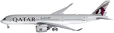 Qatar Airbus A350-900 alloy plane on a 1/400 scale, adult and gift toys, 16.4 cm x 15.2 cm.. Discover more ways to save — every day on DIAYTAR Nigeria.