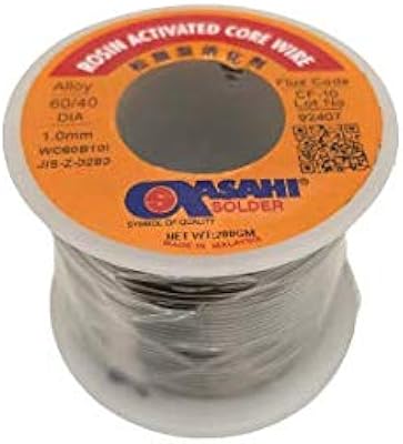 Asahi solder 1mm 200g original made in Malaysia.. DIAYTAR NIGERIA brings the joy of affordable shopping to your fingertips with delivery in less than 8 days.