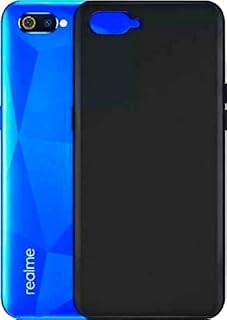 Silicone rubber flexible rear shell and heat -resistant TPU for realme C2 (Realme C2, Black).. DIAYTAR NIGERIA: Where affordability meets variety in Nigeria's most comprehensive online marketplace.