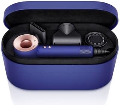 Dyson super sonic, blue and pink hair dryer (with Dyson display in the shape of a letter and a wide tooth comb) HD07.. DIAYTAR NIGERIA: Where shopping is affordable, selection is vast, and delivery is always reliable.