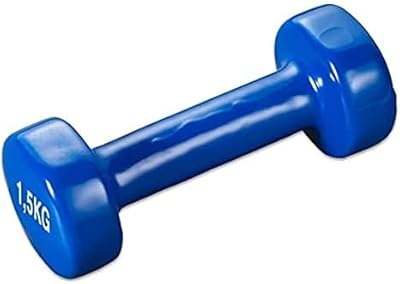 Dumbfits | Unisex weights for adults with vinyl coating for exercise and fitness | Dumbers delivered in a 1.5 kg pair | Lot of 2 in blue.. DIAYTAR NIGERIA transforms how Nigerians shop with our affordable prices and dependable shipping times.