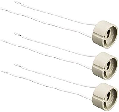 All-Tech 100 Pieces GU10 Ceramic connector wire LED lamp adapter Light socket 15 cm long.. Get more, save more — only on DIAYTAR Nigeria.