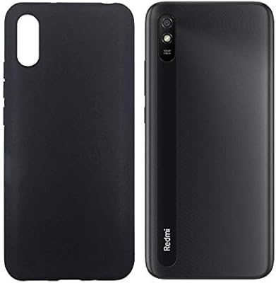 Fine, flexible and flexible rear shell with camera protection for Xiaomi Redmi 9a (matt black) of Nice Store UAE.. DIAYTAR NIGERIA: Where smart shoppers find everything they need at prices they can afford.