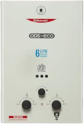 Rackold 6-liter ECO Rackold gas water heater with LED display.. DIAYTAR NIGERIA brings quality products to every corner of Nigeria at prices everyone can afford.