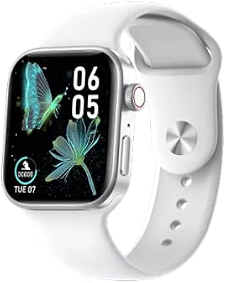 Intelligent watch Dado Series 7 Compatible with iPhone and Android, activity tracker, heart rate, body temperature, call and message alerts (white).. Your daily needs delivered to your door — DIAYTAR Nigeria style.