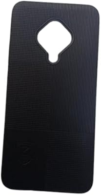 Vivo S1 Pro/Vivo V17 silicone rubber shell with handle ring and crutch (black) 2).. Great deals and fast delivery — the DIAYTAR Nigeria guarantee.
