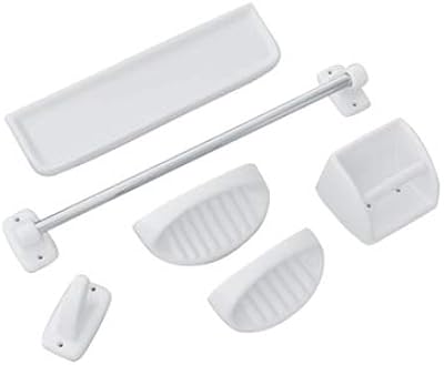 Golden Dragon G002W ceramic bathroom accessories (6 rooms, white).. Find more for less — only on DIAYTAR Nigeria.