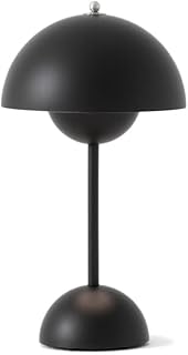 Table lamp V2com Touch Rechargeable 3 Colors, Design Design Bureau Flower, Modern night lamp, Size: L, Black.. Experience satisfaction guaranteed with DIAYTAR NIGERIA's comprehensive platform and quick delivery.
