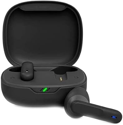 Wave 300 tws wireless headphones, deep bass, 26 -hour battery, comfortable adjustment, stereo hands -free calls, double call, rain resistant, voice assistant, touch control, black, w300twsblu... DIAYTAR NIGERIA: Making online shopping accessible with affordable prices and nationwide delivery service.