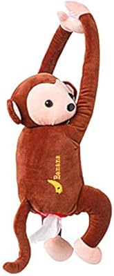 Cute handkerchief box blanket, flip-in-animal animal-shaped carriers, hanging handkerchiefs, paper towels, car storage boxes, house, bathroom, kitchen, desk (brown).. DIAYTAR NIGERIA transforms online retail with unbeatable prices and consistent delivery timeframes.