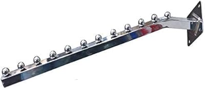 Cotel chromed steel wall holder (12 balls).. DIAYTAR NIGERIA: Where every search yields affordable results delivered promptly to your door.