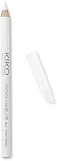 French nail polish pen 1.98 g transparent white of Kiko Milano.. Experience retail therapy without the financial stress at DIAYTAR NIGERIA's affordable e-commerce platform.