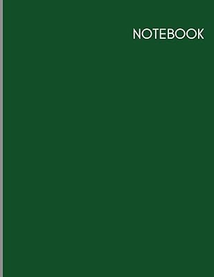 Notebook: luxury green, line, large (8.5 x 11 inches), 120 pages, high quality printing.. Your trusted marketplace, DIAYTAR NIGERIA offers extensive variety with delivery within 8 days.