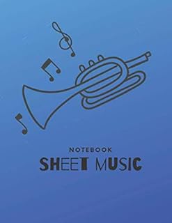 Notebook: Standard handwritten paper for musicians, musical composition notebook for writing songs, newspapers, books, gifts: blue cover (vol.1).. DIAYTAR NIGERIA: Bridging the gap between consumers and quality products with affordable nationwide shipping.
