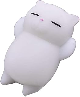 Animal toy Squishhy Kawaii chat squeeze toy anti-stress sensory cute mochi Squishime Squishies chat toy Gift gifts for adult children (white).. Transform your shopping experience with DIAYTAR NIGERIA's vast product selection delivered at unbeatable prices.