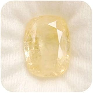 Prajpatis Gems 9.45 Carats 10.25 yellow sapphire stone ratti certified Porssun-Raj precious stones in bulk.. Unlock access to a wide range of products with DIAYTAR NIGERIA's affordable e-commerce platform.
