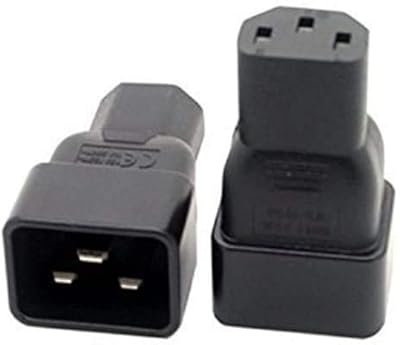 PDU IEC C20 to C13 10A power adapter with NEW C13 plug/socket... DIAYTAR NIGERIA brings affordable shopping to your fingertips with reliable delivery in less than 8 days.