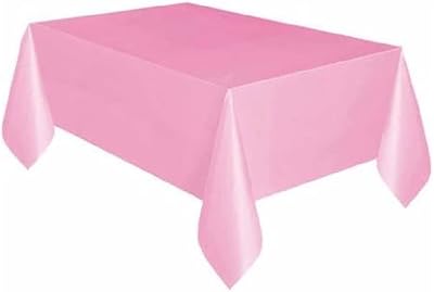 Standard disposable plastic tablecloth for birthday party, baby shower, bachelorette party, pink.. Your everyday shopping companion, DIAYTAR NIGERIA offers unbeatable value with nationwide delivery.