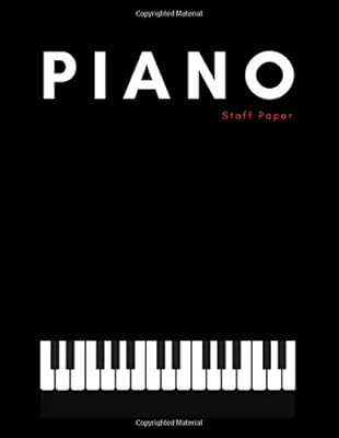 Piano range paper: Standard manuscript book, 12 worms - 6 games per page / bass and floor key / Notes guide and rhythmic tree / black cover / ... Virgin partition book, 12 worms.. DIAYTAR NIGERIA: Empowering Nigerians with access to affordable products delivered within 8 days.