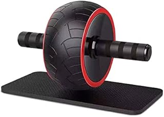 Abdominal roller wheel, abdominal trainer with abdominal rollers for basic exercises, abdominal roll reinforcement wheel in home office with knee, portable exercise at home for men and women.. DIAYTAR NIGERIA: Where every purchase is affordable and delivery is always within a week.