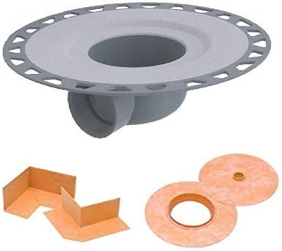 Ensemble de drainage Kirdi Schluter Systems Avec Bride Horizontale EN PVC de 2 " + Coins (KDH2 FLK PVC).. DIAYTAR NIGERIA: Bringing quality products to your doorstep at prices that won't break the bank.