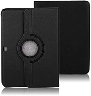 AWH Samsung Galaxy Tab 4 10.1 inch leather case for T530 tablet, 360 ° rotation, black.. Affordable online shopping is just a click away with DIAYTAR Nigeria.