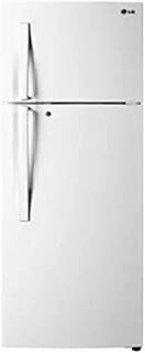 LG refrigerator, 322 liter capacity, two doors and inverter compressor, white color, GLG322RQBB model (International version).. Shop with intention at DIAYTAR NIGERIA, offering thousands of products at budget-friendly prices.