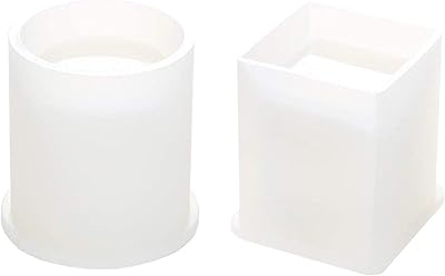 Set of 2 silicone resin molds for the manufacture of jewelry with Stylo holder, DIY.. Experience the satisfaction of affordable shopping with DIAYTAR NIGERIA's nationwide 5-8 day delivery.