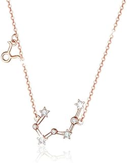 Wedding necklace Taurus In Silver Sterling 925 For Woman Birth Pierre of the month.. DIAYTAR NIGERIA makes quality accessible with low prices and reliable 5-8 day nationwide delivery.