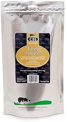 Easy Peasy - CSJ - Natural remedy based on plants. Specially mixed to help dogs with cystitis or urine crystals. helps maintain urinary regularity... Your complete shopping companion, DIAYTAR NIGERIA offers extensive selection delivered within the week.