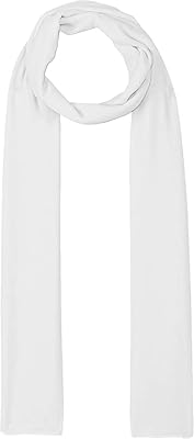 Basic Silk Mousselin Start for Hijab women, size 200 x 70 cm - broken white, size L, broken white, l.. Experience shopping freedom with DIAYTAR NIGERIA's vast selection and dependable nationwide shipping.