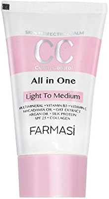 Tout-en-Un Farmasi CC cream, light to medium, 50 ml./1.7 fl.oz. (01).. Unlock endless possibilities with DIAYTAR NIGERIA's affordable marketplace and reliable delivery service.