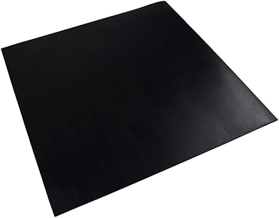 Devnol flooring neoprene rubber 30.5 x 30.5 cm by 1/16, solid rubber sheet of commercial quality for joints, DIY equipment, pads, joints, manual work, anti-vibration damping, non-slip black.. Explore the biggest product variety online — only at DIAYTAR Nigeria.