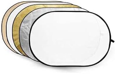 Godox 5 in 1 gold, silver, soft gold, white, translucent 80 x 120 cm.. Your ultimate shopping destination, DIAYTAR NIGERIA combines extensive selection with affordable shipping.