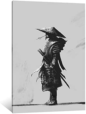 HH GAO Japanese wall art Samurai Warrior Bushido Printed oil paintings on canvas.. Experience the satisfaction of affordable shopping with DIAYTAR NIGERIA's nationwide 5-8 day delivery.