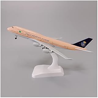 Airplane models for Saudi Arabian Airlines B747 Boeing 747, Toy plane model with 20 cm wheels, flat decoration.. Everyday deals, every category — only on DIAYTAR Nigeria.