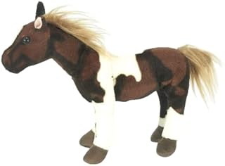 Horse Shiro Funland 32 cm, beautiful white and brown horse for horses, games and entertainment for children, home decoration.. DIAYTAR NIGERIA: Where shopping is easy, prices are low, and delivery is just days away.