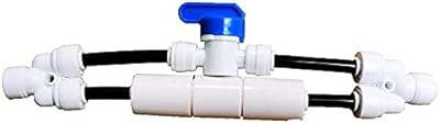 Water flow rate valve by reverse osmosis pure pro for RO 50 GPD speed restriction system -75 GPD -100 GPD OD of 1/4 inch tube.. Shop smarter, not harder with DIAYTAR NIGERIA - thousands of products at your fingertips with affordable delivery.