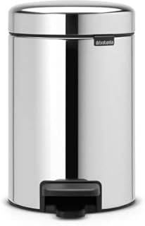 Brabantia pedal trash can with interior plastic, white, capacity of 7 gallons, 3 -liter shiny steel color, model 113147.. Don’t wait weeks for international shipping. DIAYTAR Nigeria offers local delivery within 5 to 8 days, so you get your items when you actually need them.