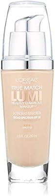 Light makeup True Match Lumi Healthy de l'Oréal Paris, N1-2 Ivory/Classic Ivory, 30 ml.. DIAYTAR NIGERIA combines extensive product options with budget-friendly prices, delivered in 5-8 days.