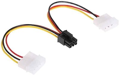 Sodout Double ATX Molex Sodout Power cable to PCI Express 6 Pins 4 -pin Graphics Card Adapter 4 Pins 6 Pins 6 Pins 6 Pins.. From tech gadgets to groceries, DIAYTAR Nigeria is your all-in-one online store. And the best part? Delivery happens fast — between 5 to 8 days.