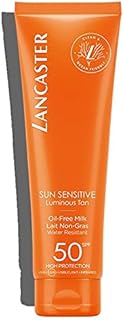 Lancaster Sun Sensitive Milk SPF 50, 150 ml.. DIAYTAR NIGERIA bridges the gap between desire and affordability with nationwide delivery in under 8 days.