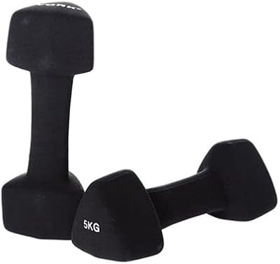 York triangular fitness dumbbells in neoprene 5kg 60490.. DIAYTAR NIGERIA brings the marketplace home to you with affordable prices and delivery in 5-8 days.