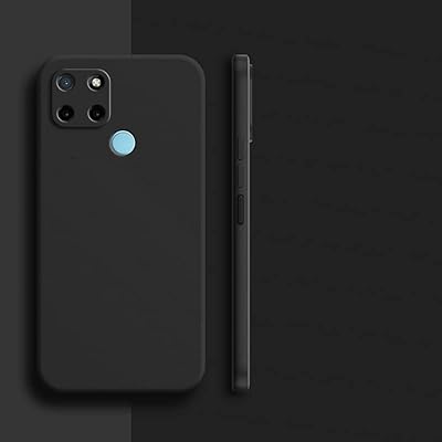 Mazz Oppo Realme C21Y fine protection cover in heat resistant polyurethane with anti-scratch protection for camera, fine and flexible shell for realme c21y (black).. DIAYTAR NIGERIA: Making online retail accessible to all with affordable nationwide shipping.