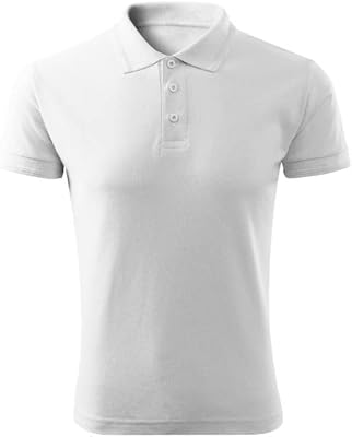 Basic Polo T-shirt in unisex honeycomb for adults, regular cut, 240 g/m2, in cotton.. DIAYTAR NIGERIA: Your trusted e-commerce partner with extensive product choices and affordable delivery.