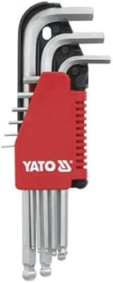Yato hexagonal key, 9 parts, 1.5-10 mm length, of the Yato Y-0501 brand.. Big selection, small prices — shop now on DIAYTAR Nigeria.