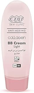 Eva Skin Clinic BB Anti-aging Cream with collagen for light skins with a medium 50 ml (low).. Unlock endless possibilities with DIAYTAR NIGERIA's affordable marketplace and reliable delivery service.