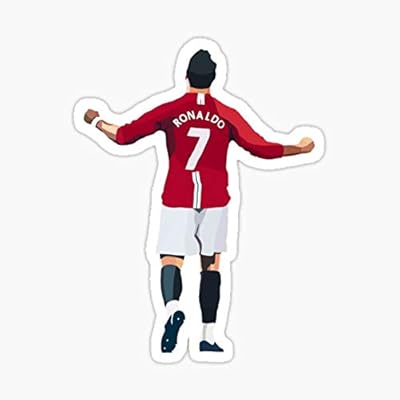 Sticker Cristiano Ronaldo Manchester United Legend - Peel and Stick - Graphic sticker - Vinyl cut.. DIAYTAR NIGERIA: Where affordability meets reliability with thousands of products delivered promptly.