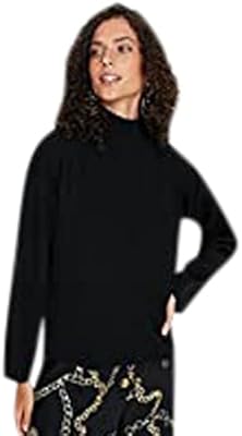 Uneed turtleneck sweater regular trendyol for women (pack of one), black, m.. Your comprehensive marketplace awaits at DIAYTAR NIGERIA with affordable prices and reliable delivery times.