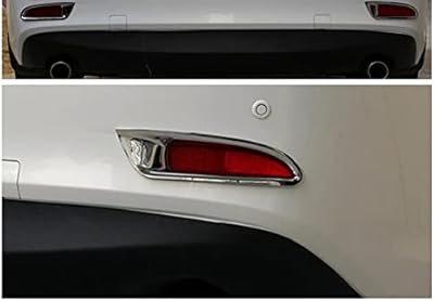 Chrome decorative frame cover for rear fog lights, 2 rooms, covering cover for Mazda 6 2017 sedan 2017 ABS.. Shopping has never been easier — DIAYTAR Nigeria delivers it all in 5–8 days.